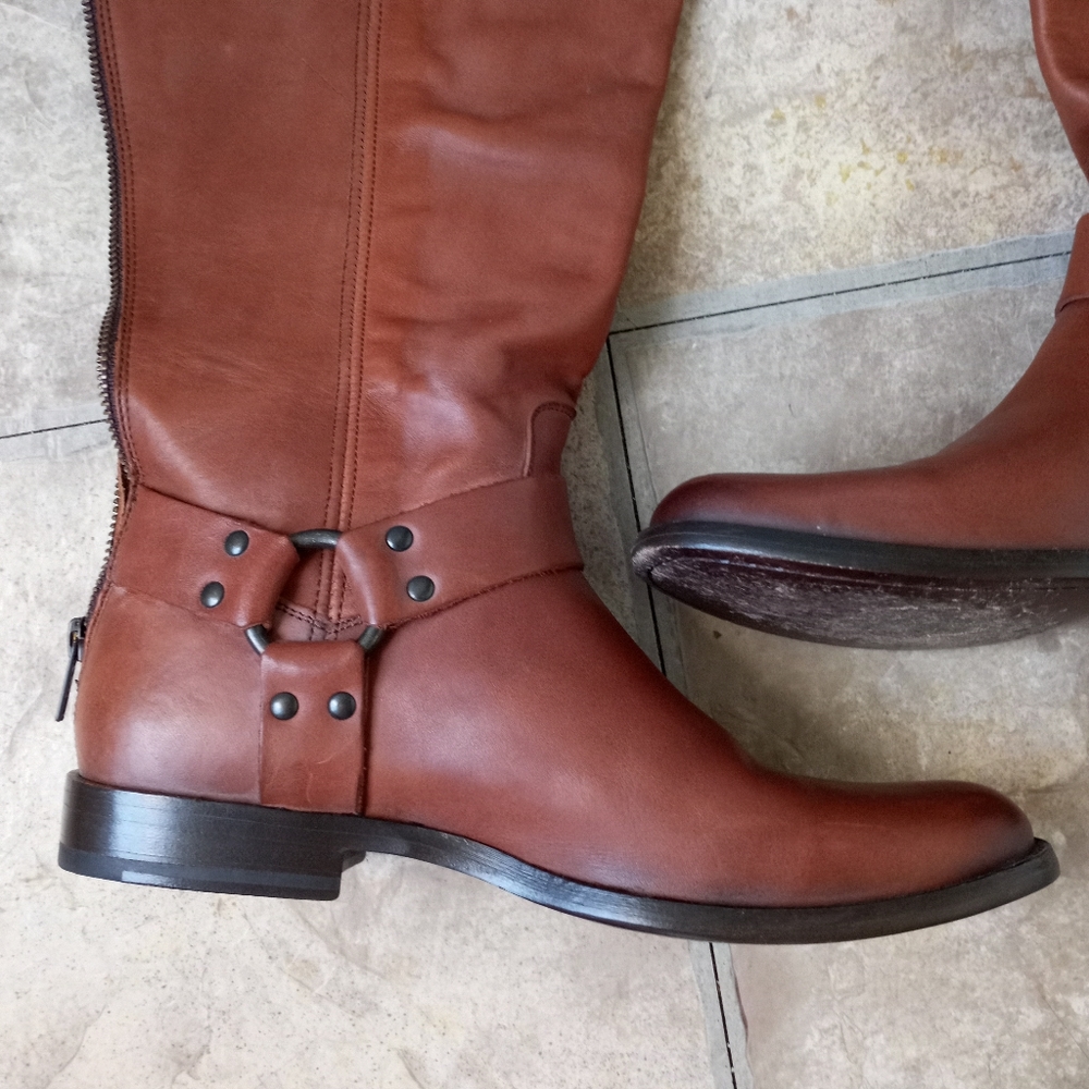 💥Fry Philip Harness tall boots ,Size 9💥 - Picture 2 of 7